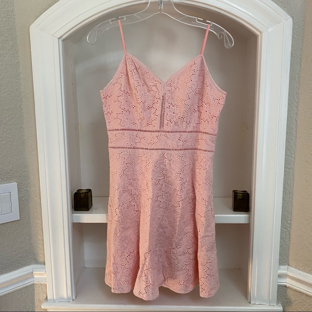 J.O.A. Just One Answer - pink dress